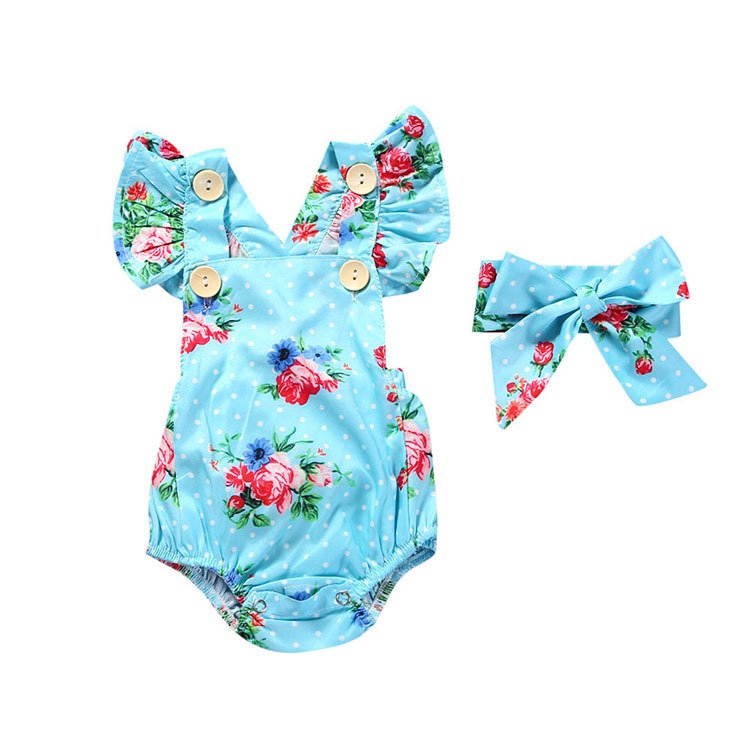Baby Triangle Romper – Comfortable & Stylish One-Piece Outfit for Infants