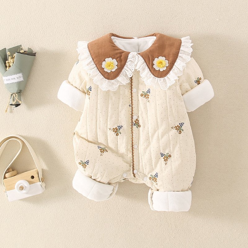 Floral Baby Jumpsuits – Adorable & Comfortable One-Piece Outfits for Babies