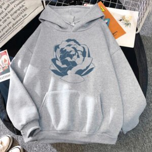 Fashionable Casual Polyester Hoodie Sweater for Women - Comfortable & Stylish