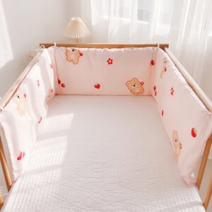 Single-Piece Bed Fence - Anti-Collision Baby Bed Protector for Safety