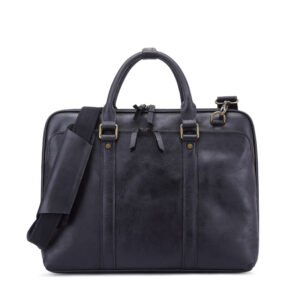 Men's Handbag Leather Briefcase | Shoulder Crossbody Bag for Work & Travel