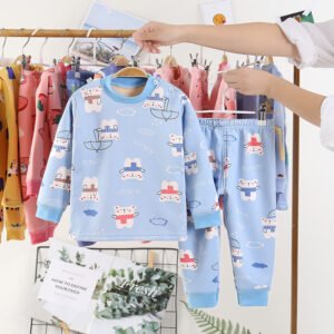 Children's Plus Velvet Warm Winter Clothing | Thickened Boys & Girls Long Trousers for Autumn
