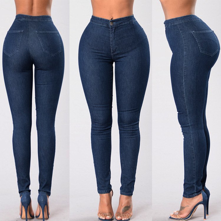 Trendy Ripped Denim Skinny Pants for Women | Stylish USA Fashion Jeans