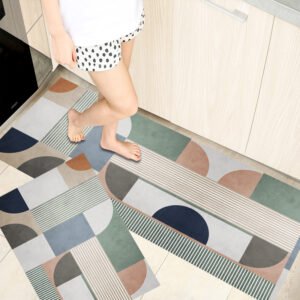 Bathroom Absorbent & Kitchen Floor Mats – Non-Slip Door Mats for Home