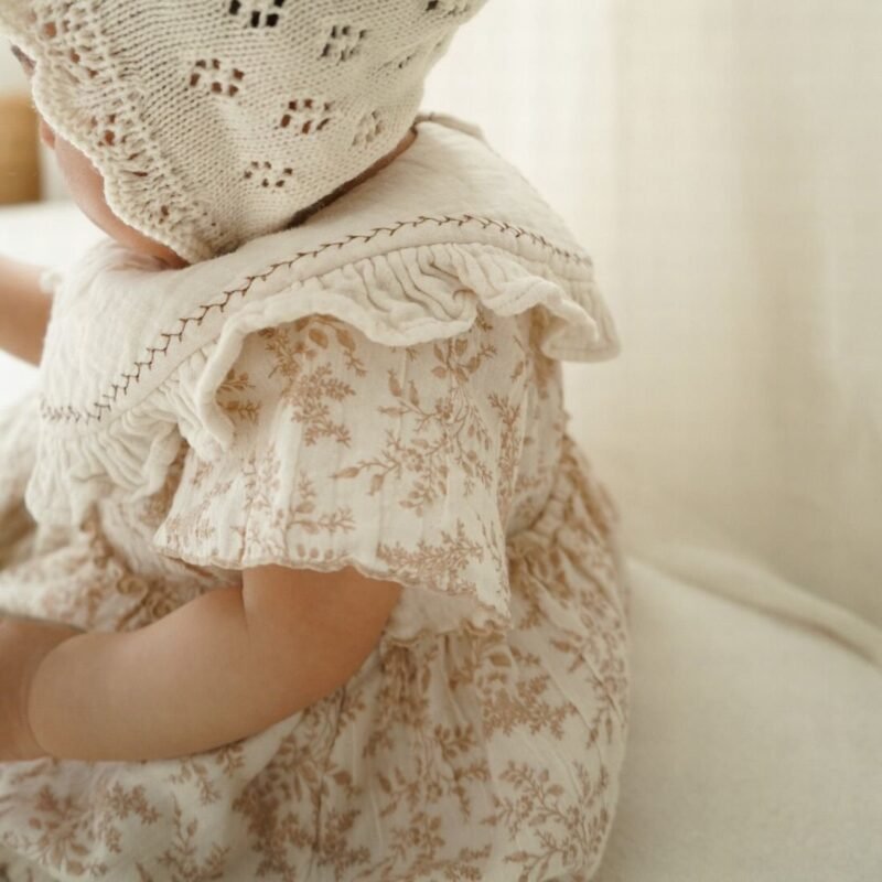 Onesie Baby Crepe Printed Rompers - Soft & Stylish Baby Romper for Comfort