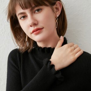 New Half Turtleneck Pullover Long Sleeve Slim Fit Sweater for Women