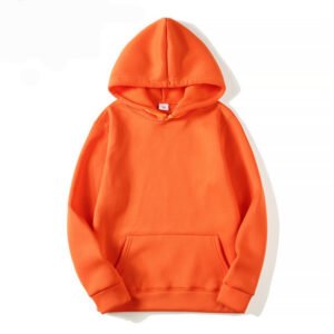 New Men's Solid Color Hooded Pullover Sweater – Stylish & Comfortable Casual Wear