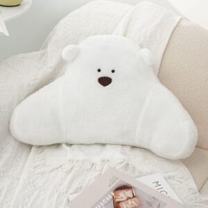 Bejirog Bear Home Pillow – Modern Simple Cartoon Cute Decor for Living Room and Bedroom