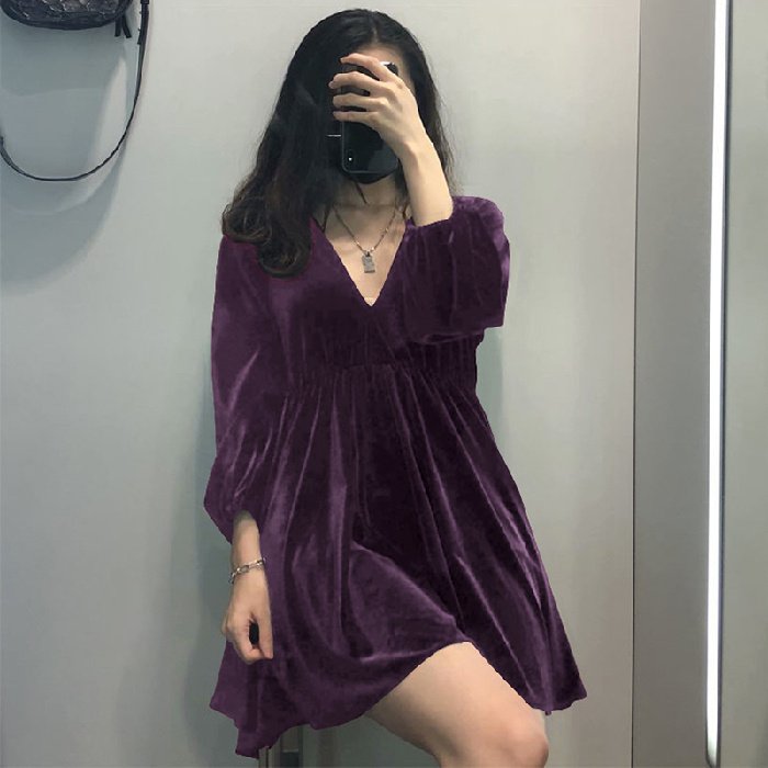 Maternity Wear V Neck Dress - Stylish & Comfortable Pregnancy Fashion