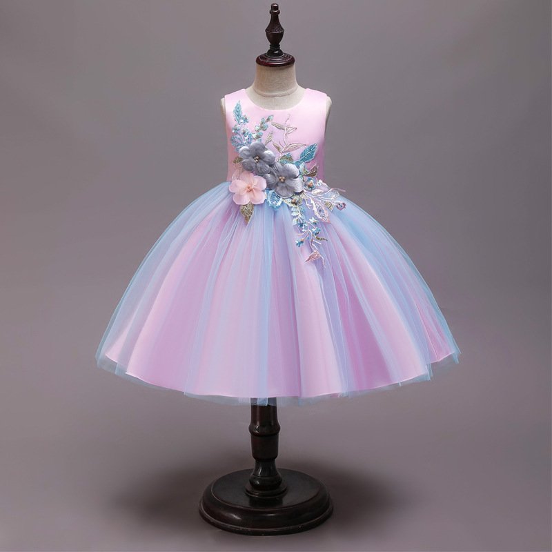 Little Girl Princess Skirt – Puffy Gauze Dress for Special Occasions