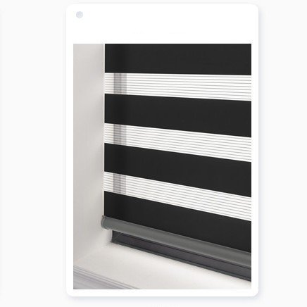 Soft Gauze Semi-Shading Rolling Curtain – Electric Zebra Roll-Up Window Treatment