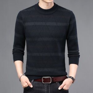 Men's Fashion Casual Thickening Sweater Top – Warm and Stylish