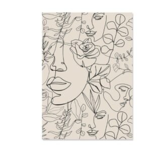 Boho Canvas Abstract Lines – Stylish Home Decor for Modern Interiors