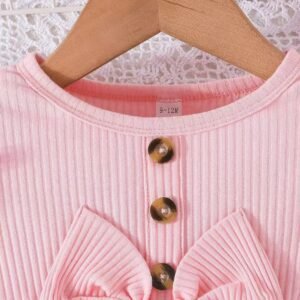 Bow Mesh A-Line Dress – Elegant & Stylish Children's Clothing for Girls