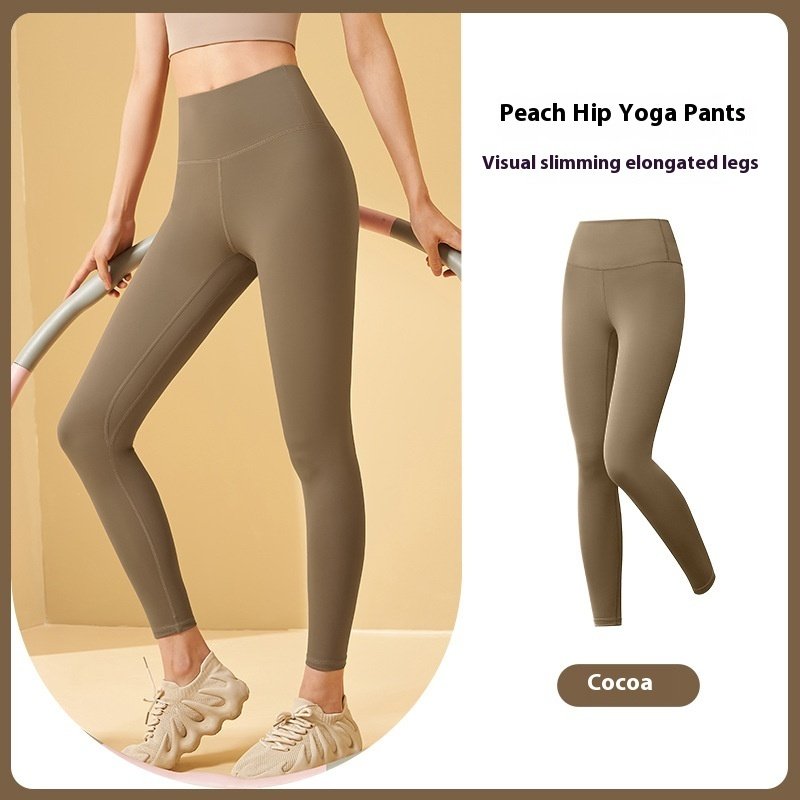 Polyester Women's Solid Color Stitching Yoga Suit | Comfortable & Stylish Activewear