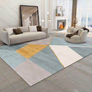 Nordic Style Carpet Floor Mats – Soft Bedside Rugs for Cozy Bedroom Decor