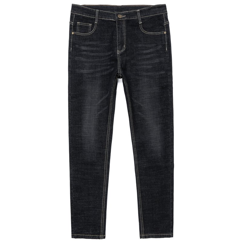 2- Pack Men's Summer Thin Loose Straight Jeans - Lightweight Casual Denim