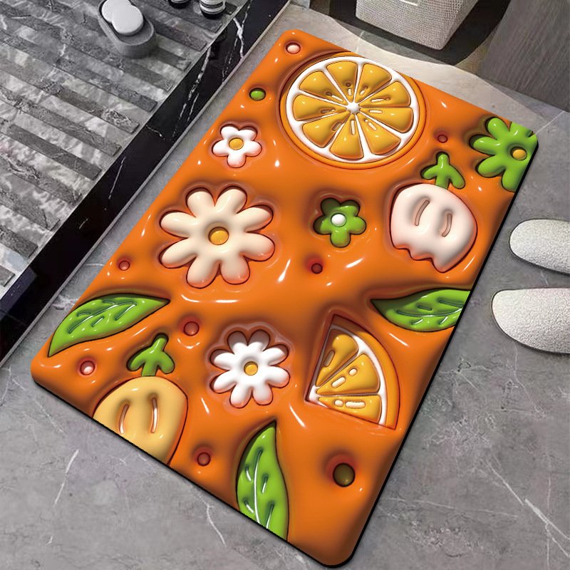 Foot Mats for Household & Bathroom Entrance – Non-Slip, Absorbent Door Mats