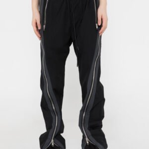 Autumn Street Vibe Wind Straight Split Loose Wild Pants – Trendy and Comfortable