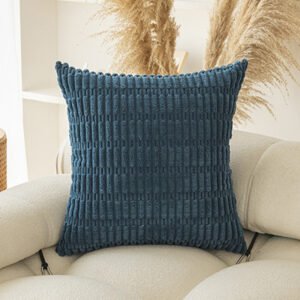 Throw Pillow Covers – Soft Boho Striped Pillow Covers for Modern Farmhouse Home Decor