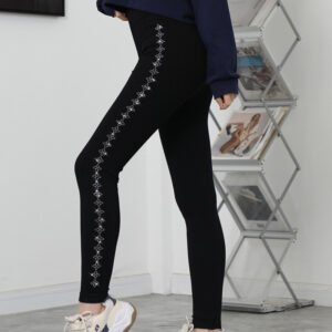 High Waist Nine-Point Pants- Stylish & Comfortable