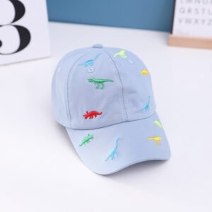 Colorful Small Dinosaur Children's Baseball Hats – Fun & Stylish Kids Caps