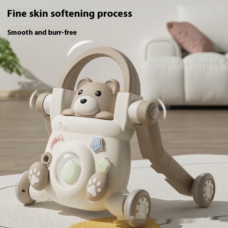 Baby Walker - Multi-Functional Anti-Rollover Four-in-One Stroller & Walking Aid