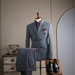 Double Breasted Suit for Men – Classic & Elegant Formal Wear