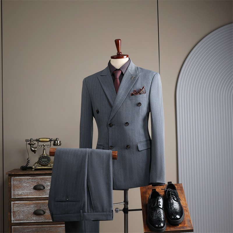Double Breasted Suit for Men – Classic & Elegant Formal Wear