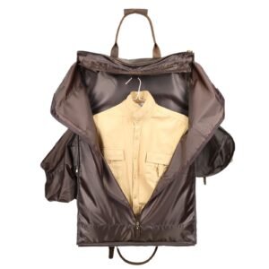 Genuine Cowhide Leather Handheld Portable Travel Bag - Durable & Stylish Men's Travel Bag