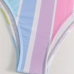 Women's Sports Casual Striped Bikini – Stylish & Comfortable Swimwear