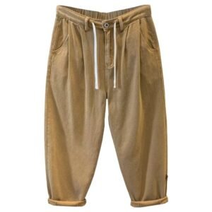 Men's High Street Loose Plus Size Work Jeans – All-Matching Casual Workwear