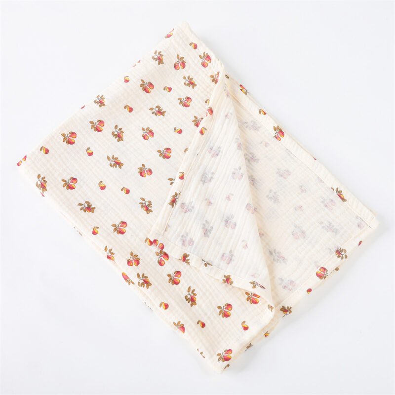 Baby Pure Cotton Gauze Blanket – Soft, Breathable & Lightweight Baby Blanket
