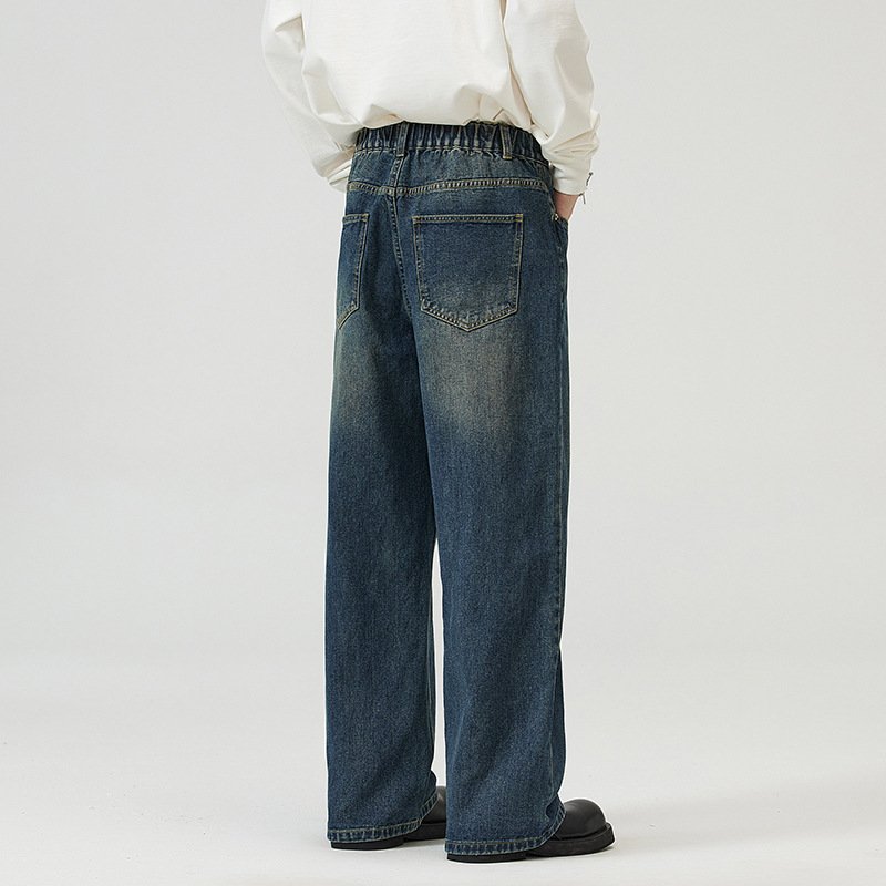 Men's Vintage Wide-Leg Pants – Stylish & Comfortable Retro Fashion
