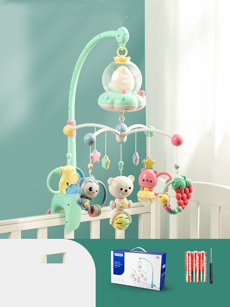 Baby Toy Bedside Comfort - Rotating Hanging Bed Bell for Soothing Nursery Sound