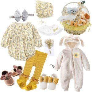 Baby Clothes Gift Box – Newborn Set of Adorable & Comfortable Outfits