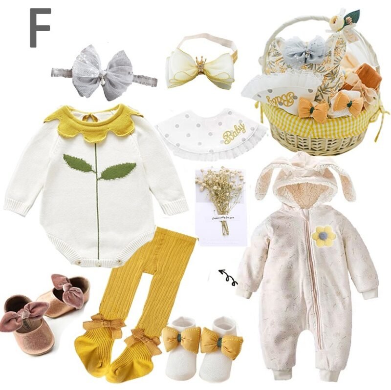 Baby Clothes Gift Box – Newborn Set of Adorable & Comfortable Outfits