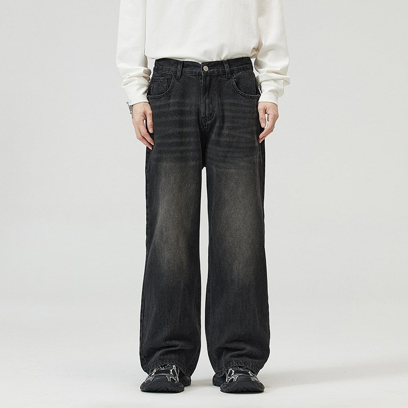 Men's Vintage Wide-Leg Pants – Stylish & Comfortable Retro Fashion