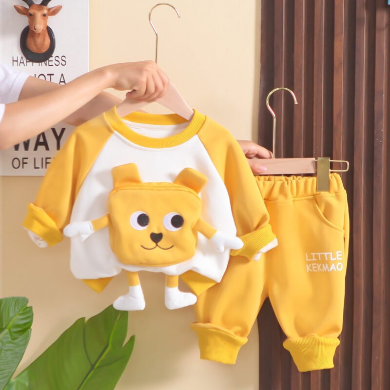 Baby Boy Autumn Clothes Suit | Stylish Western Style Kids Outfit