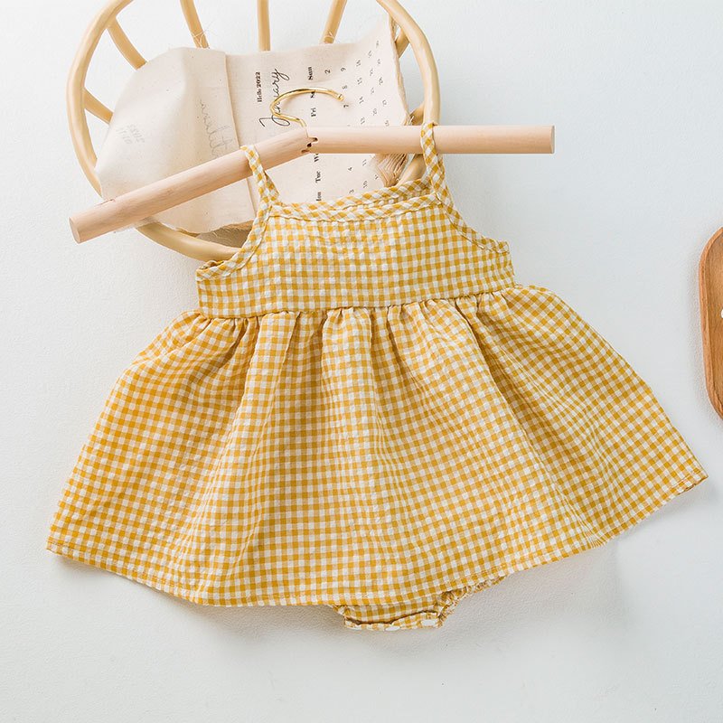 Baby Plaid Gown – Cute & Comfortable Plaid Dress