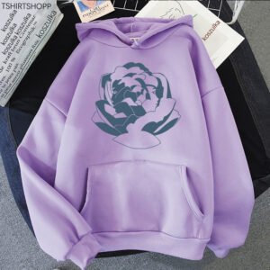 Fashionable Casual Polyester Hoodie Sweater for Women - Comfortable & Stylish