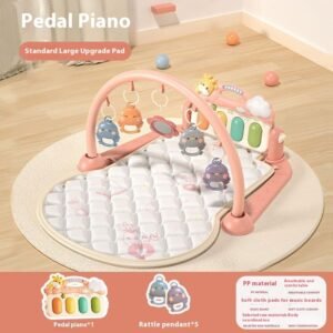 Baby Gymnastic Rack Harmonium - Multifunctional Bed Bell for Play & Learning