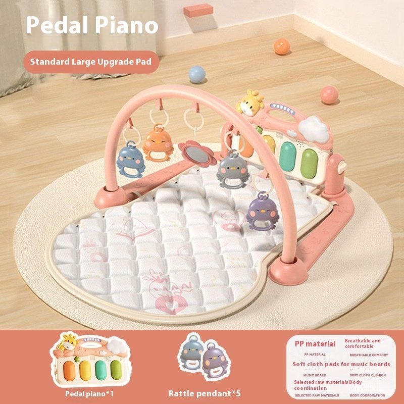Baby Gymnastic Rack Harmonium - Multifunctional Bed Bell for Play & Learning