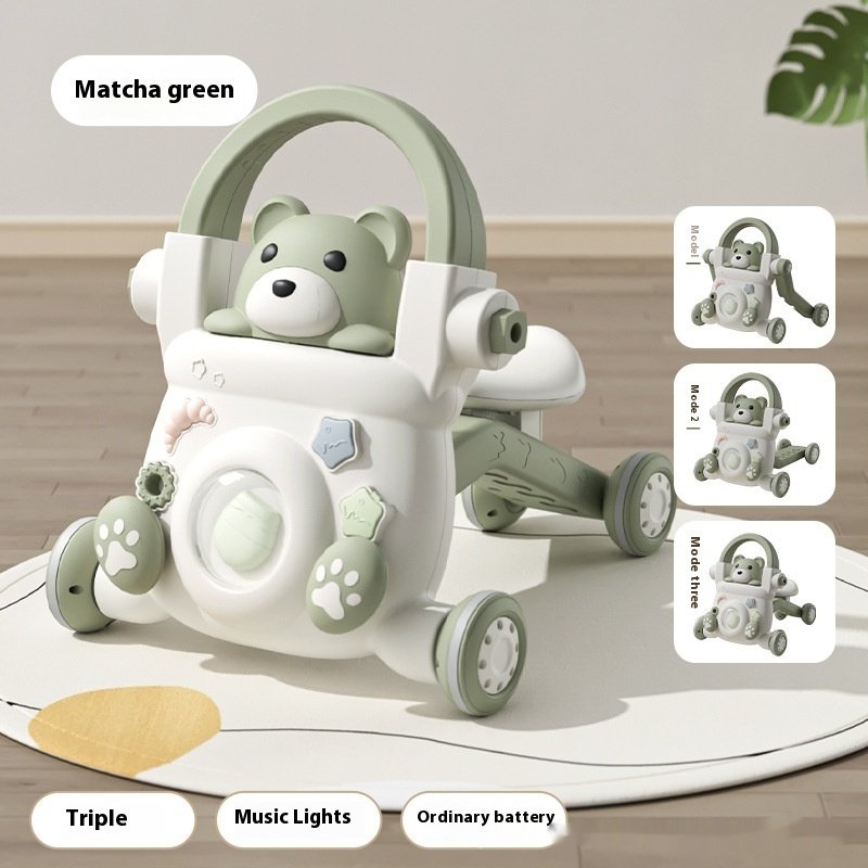 Baby Walker - Multi-Functional Anti-Rollover Four-in-One Stroller & Walking Aid