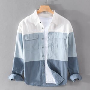 Cotton Long Sleeve Casual Men's Shirt – Comfortable & Stylish