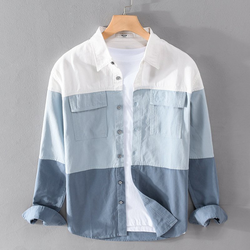 Cotton Long Sleeve Casual Men's Shirt – Comfortable & Stylish