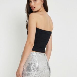 Sequin Fashion Miniskirt – Sparkling and Trendy Women's Skirt