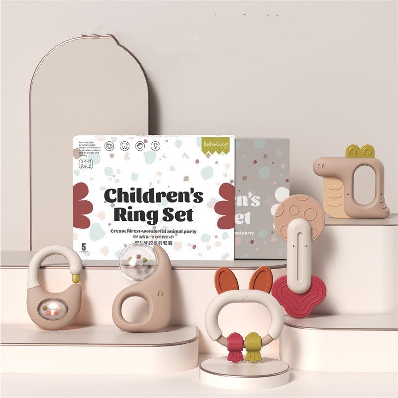 Baby Teething Gift Box – Soft Set & Teething Toys for Infants
