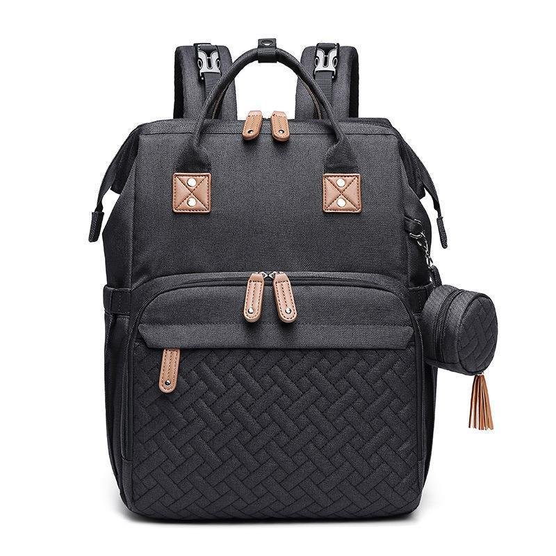 Baby Diaper Bags Mom's Fold Bed Backpack - Practical Maternity Travel Bag