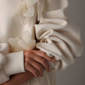 Flower Three-Dimensional Style Design Sweater for Women - Elegant & Trendy Knitwear